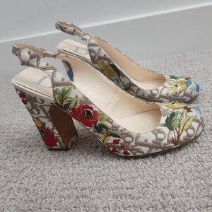 Dior stacked heel shoes 37 - worn only a few times